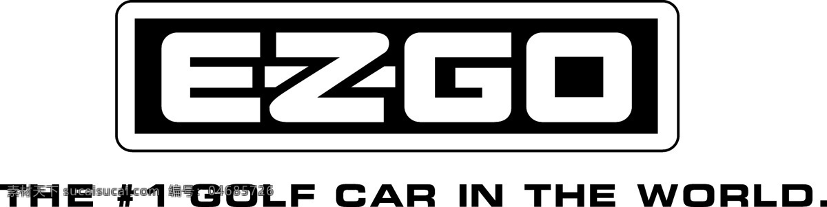 ezgo 高尔夫球 车 免费 高尔夫 标志 psd源文件 logo设计