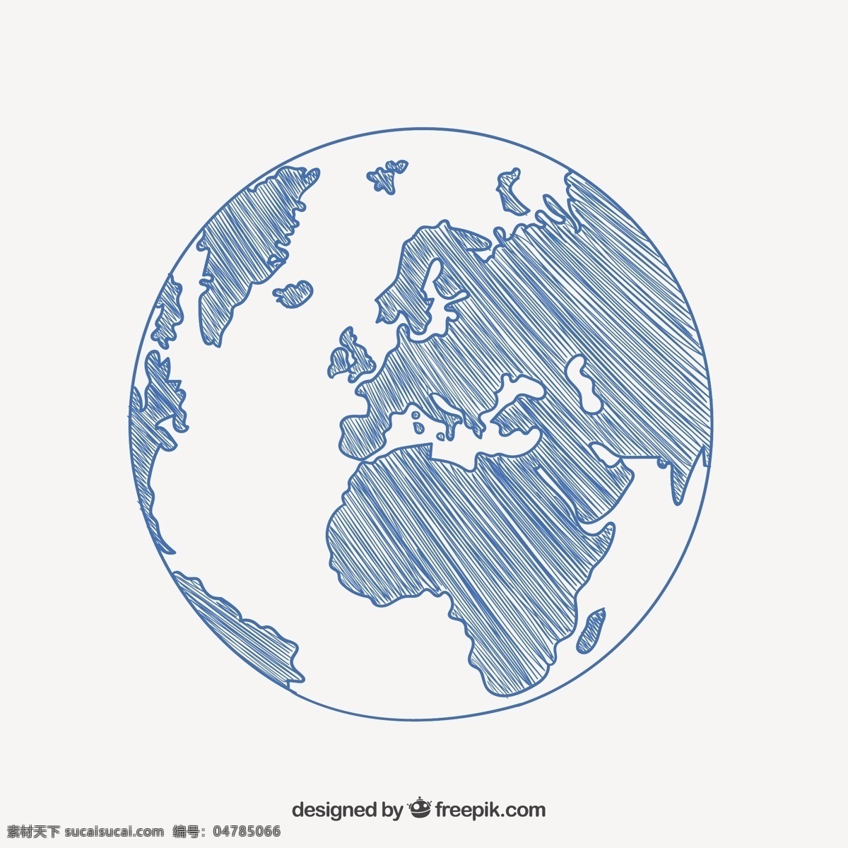 手绘地球草图 地图 地球 地球仪 素描 绘画 全球 绘制 手绘 大陆