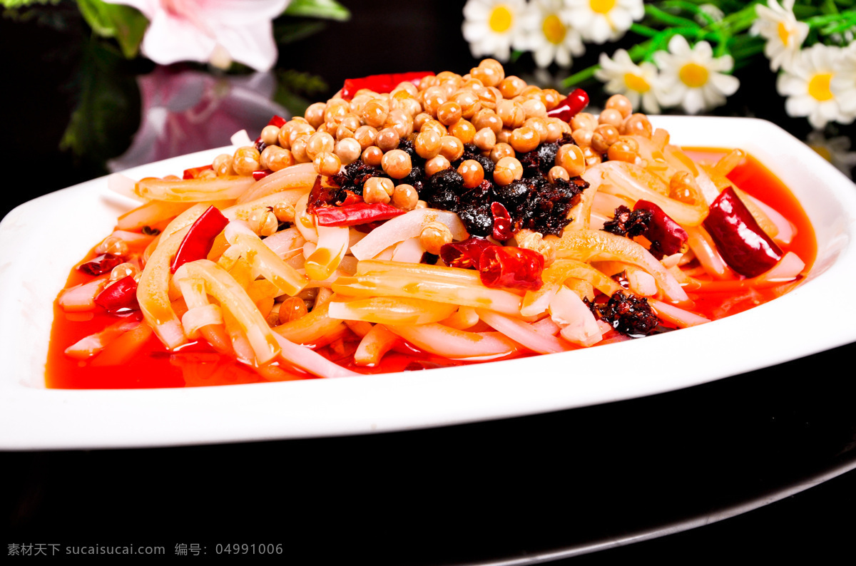 豆香鱿鱼 香辣鱿鱼 小炒鱿鱼 餐饮美食 美食摄影 传统美食