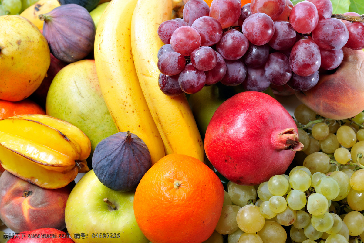 葡萄 香蕉 苹果图片素材 各种新鲜水果 一堆 一片 各种水果 新鲜水果 紫葡萄 青葡萄 石榴 桃 苹果 橙子 特写 高清图片 苹果图片 餐饮美食