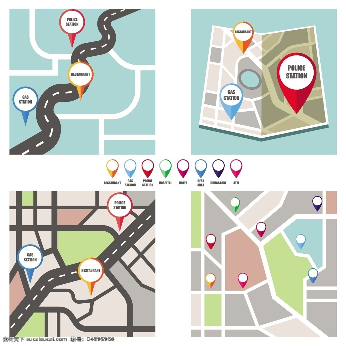 五颜六色 针 指向 重要 公共 区域 路线图 背景 宣传册 抽象背景 商业 抽象 旅游 模板 线条 地图 道路 宣传册模板 图表 布局 艺术 网页 图形 时间 色彩 符号 创意