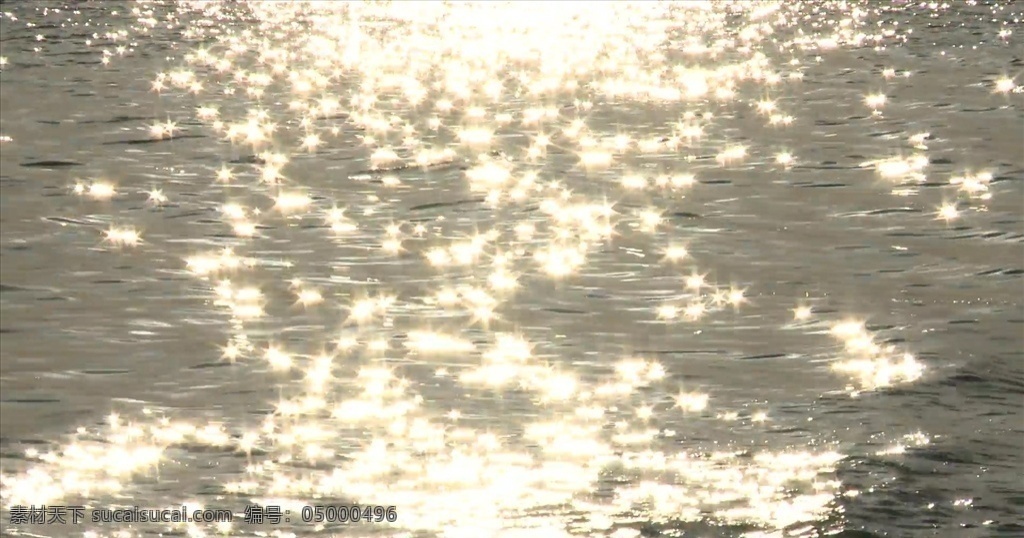 金色 波光粼粼 大海 实拍水面 海面 实拍海面 自然风光 多媒体 实拍视频 mp4