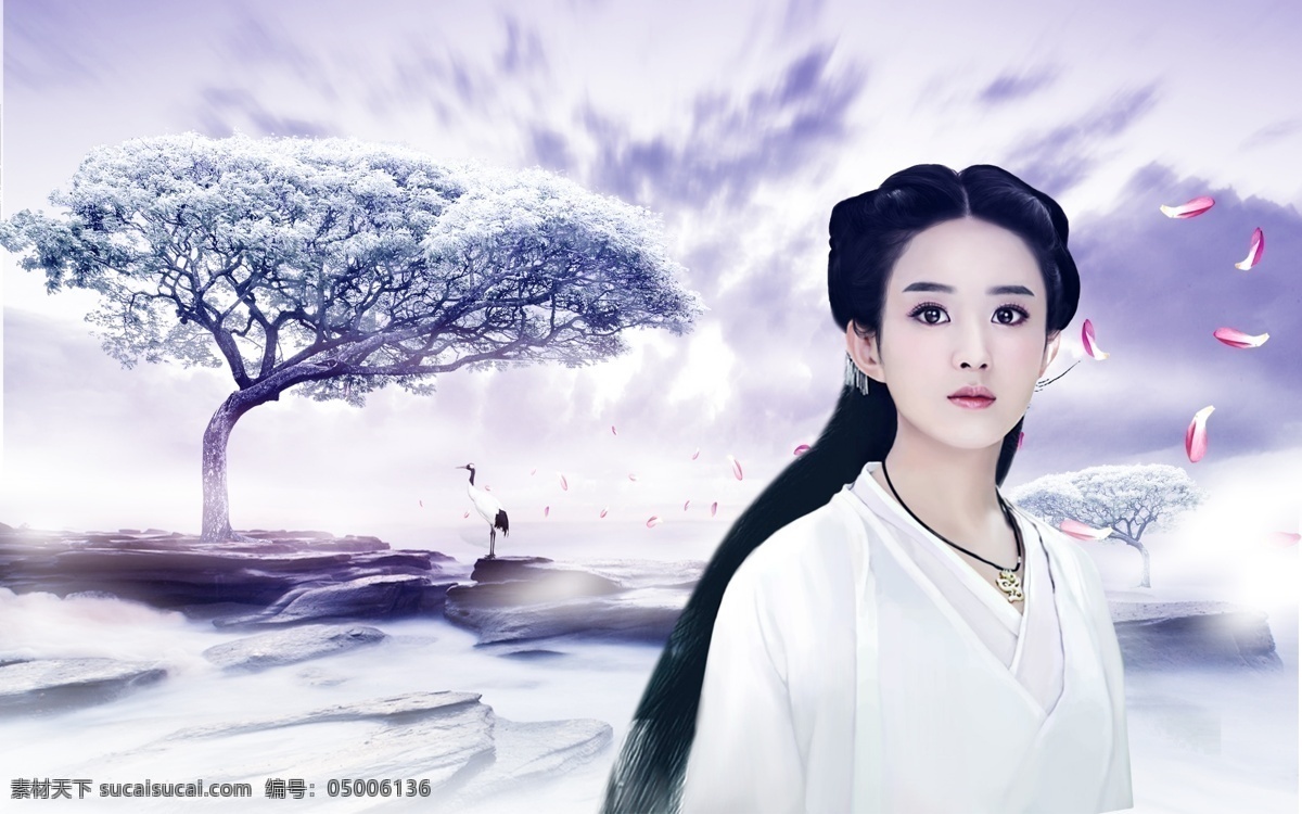花 千 骨 背景 花千骨 糖宝 q版 可爱 卡通 古风 展板 脸部无遮挡 桌面背景 画 湖蓝 唯美 分层 白色