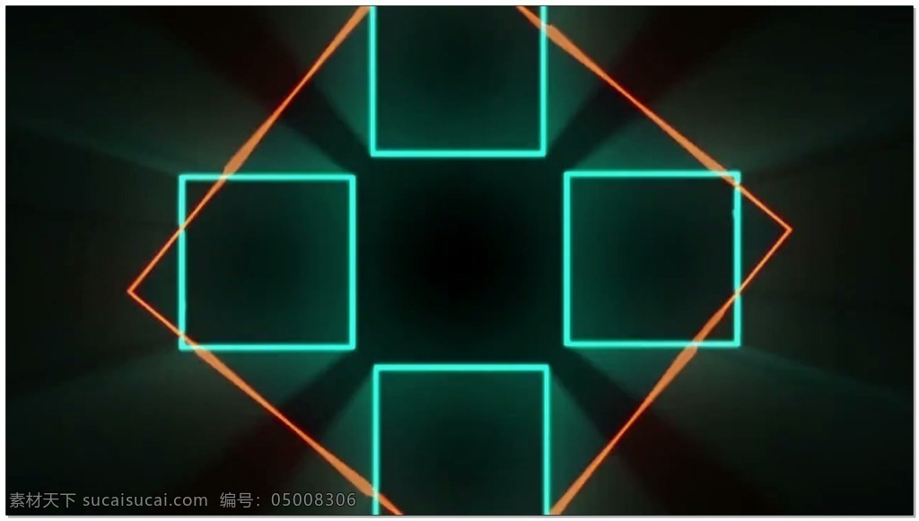 绿色 正方形 视频 高清视频素材 视频素材 动态视频素材 细线 方块