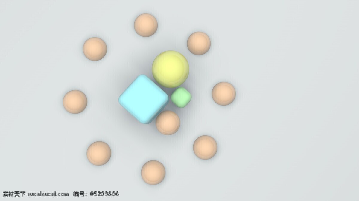 几何体组合 几何体 几何组合 立方体 立体模型 静物 球体 积木 3d模型 3d设计