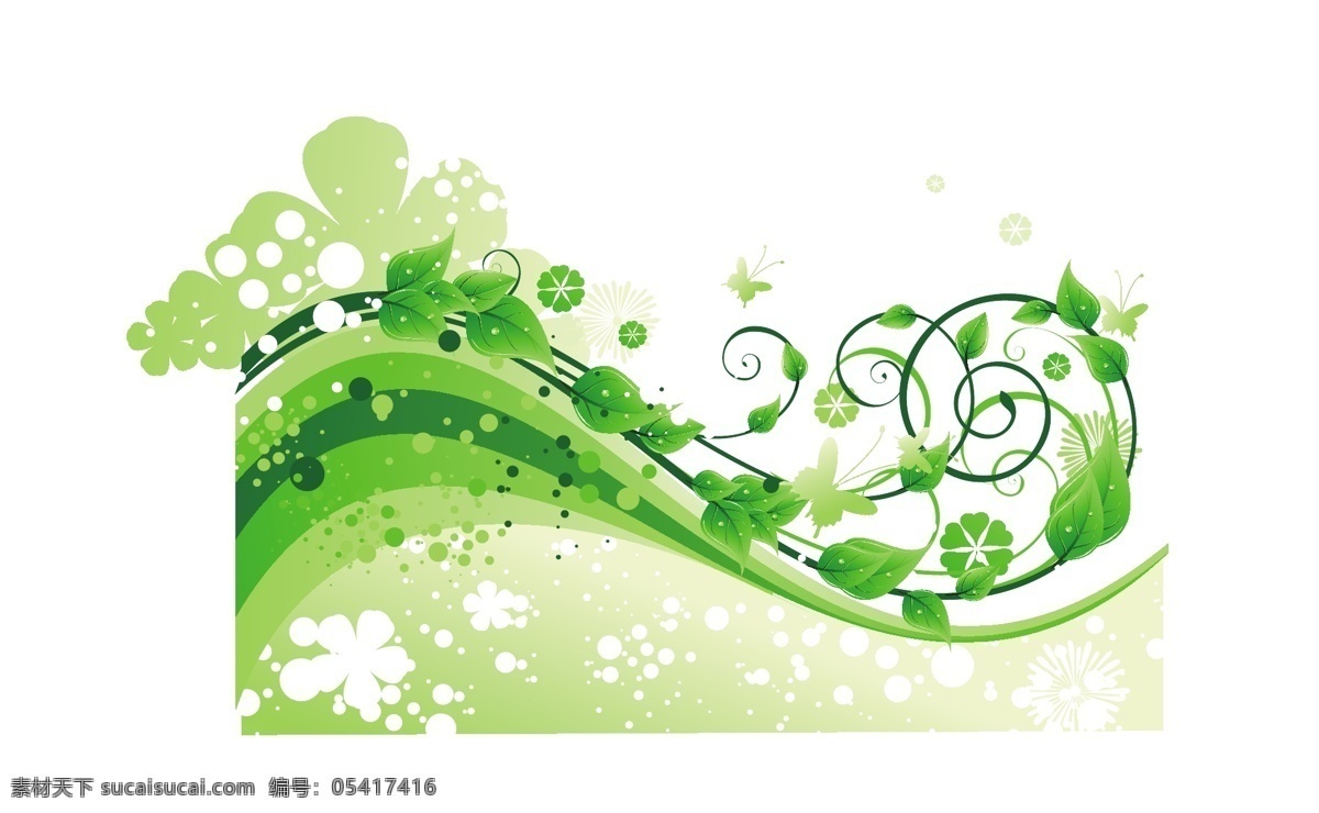 矢量 生态 绿叶 元素 绿叶水珠水滴 绿色 绿色环保 背景 绿色环保背景 树叶 水珠 水滴 环保 时尚 梦幻