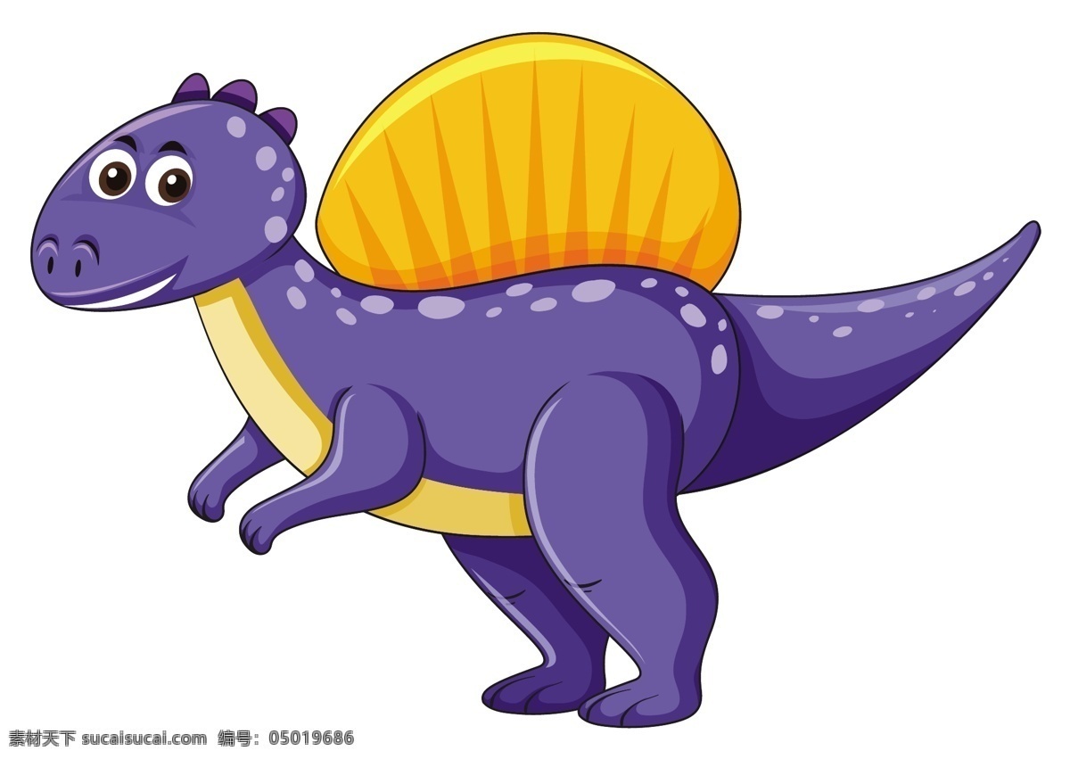 矢量恐龙 卡通恐龙 景 插图 动物 动画片 怪物 爬虫 可爱 史前 侏罗纪 恐龙 生物世界 野生动物