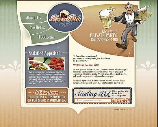 卡通 食物 网页 网页模版 食物网页素材 卡通类型 网页模板 网页素材