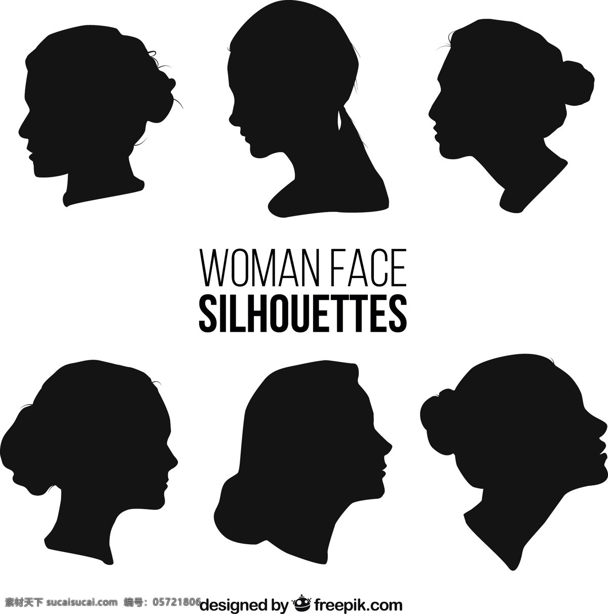 女人 脸 轮廓 收藏 脸的轮廓 轮廓剪影 女性 女性的脸 收集 白色