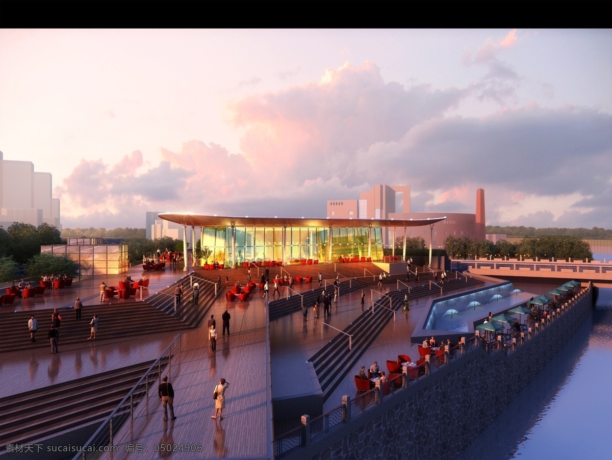 广场 pad 效果图 psd效果图 城市建筑 都市建筑 高楼大厦 建筑 建筑家居 建筑园林 模型 欧式建筑 透视图 线描 家居装饰素材 建筑设计