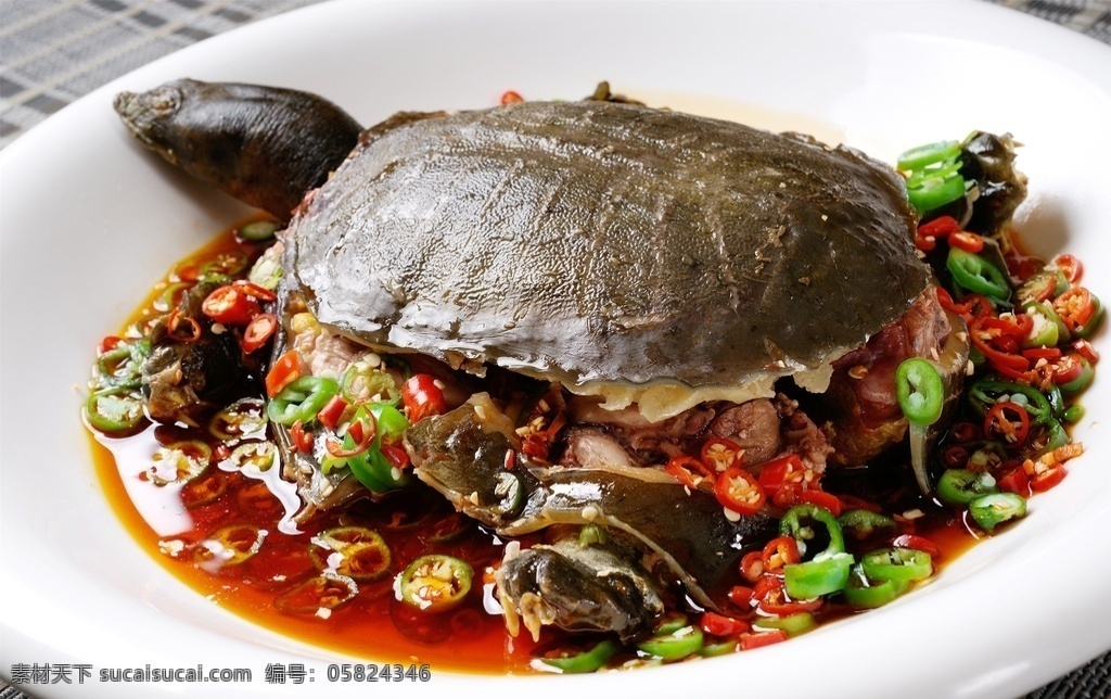 红烧土甲鱼 美食 传统美食 餐饮美食 高清菜谱用图