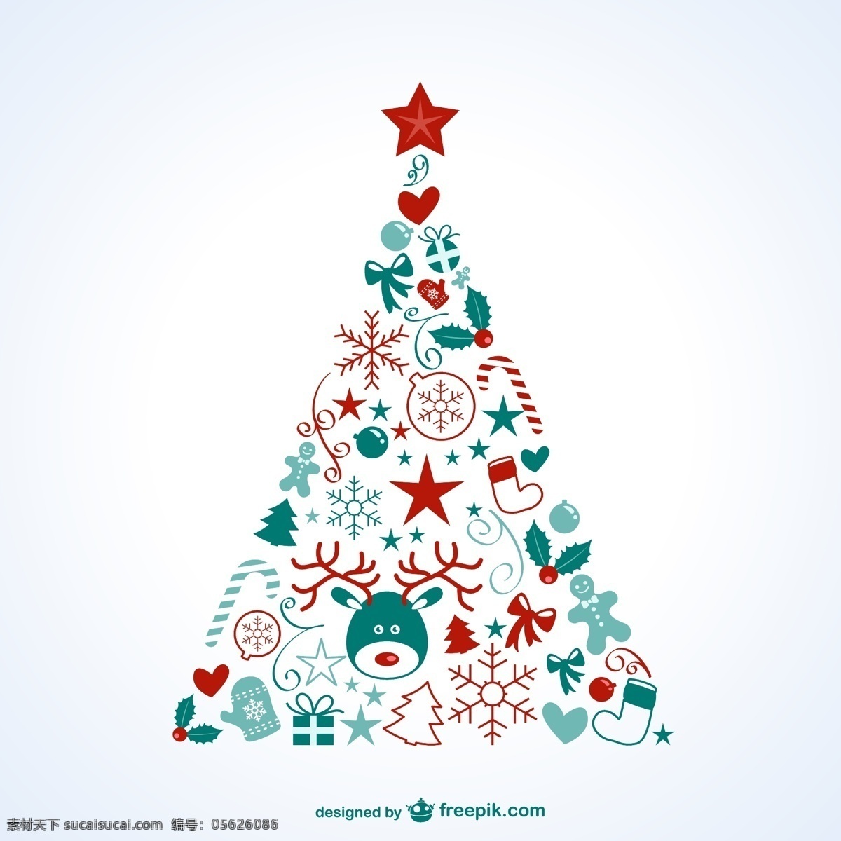 圣诞树图标 圣诞节 图标 装饰 圣诞 矢量 装饰品 圣诞树 向量