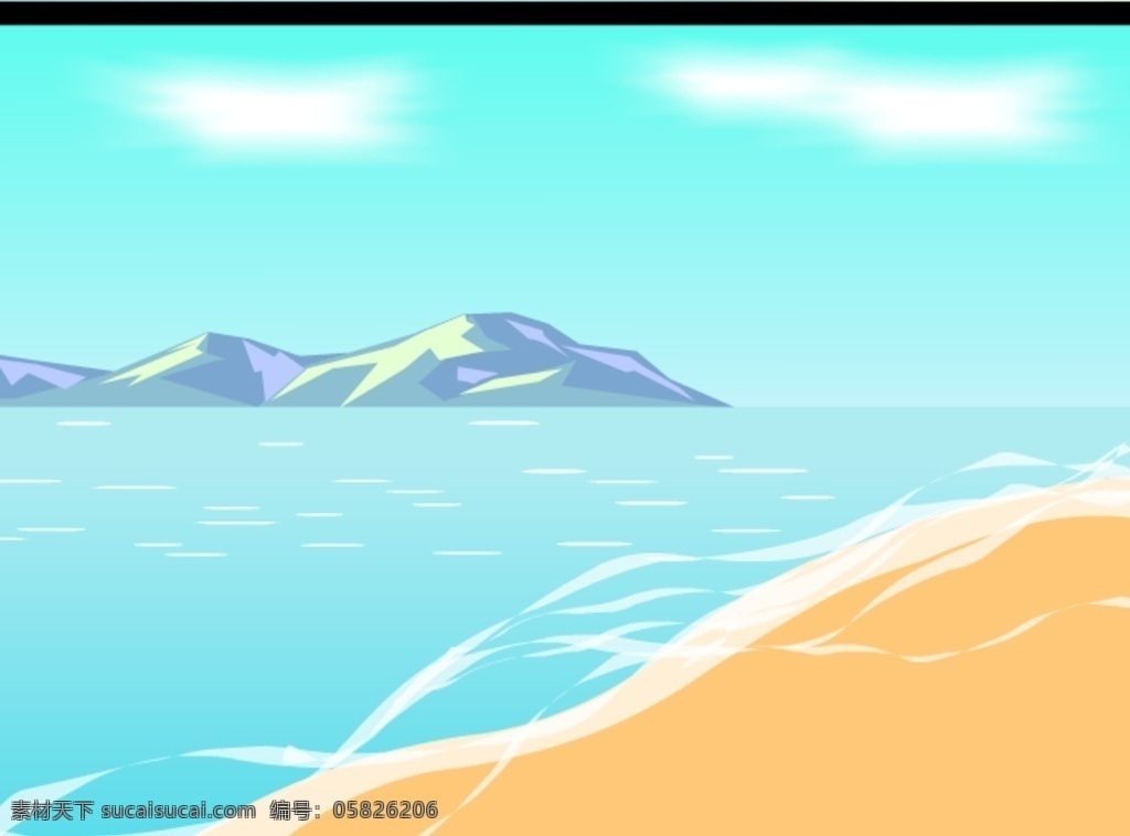 海浪 flash 卡通 个性 动画 多媒体 网站应用 swf