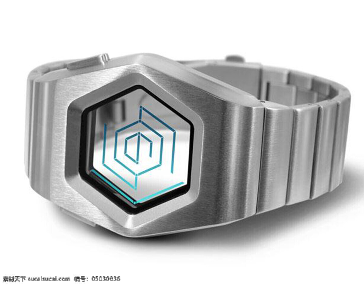 创意 手表 银色 大气 产品设计 工业设计 科技 饰品 未来