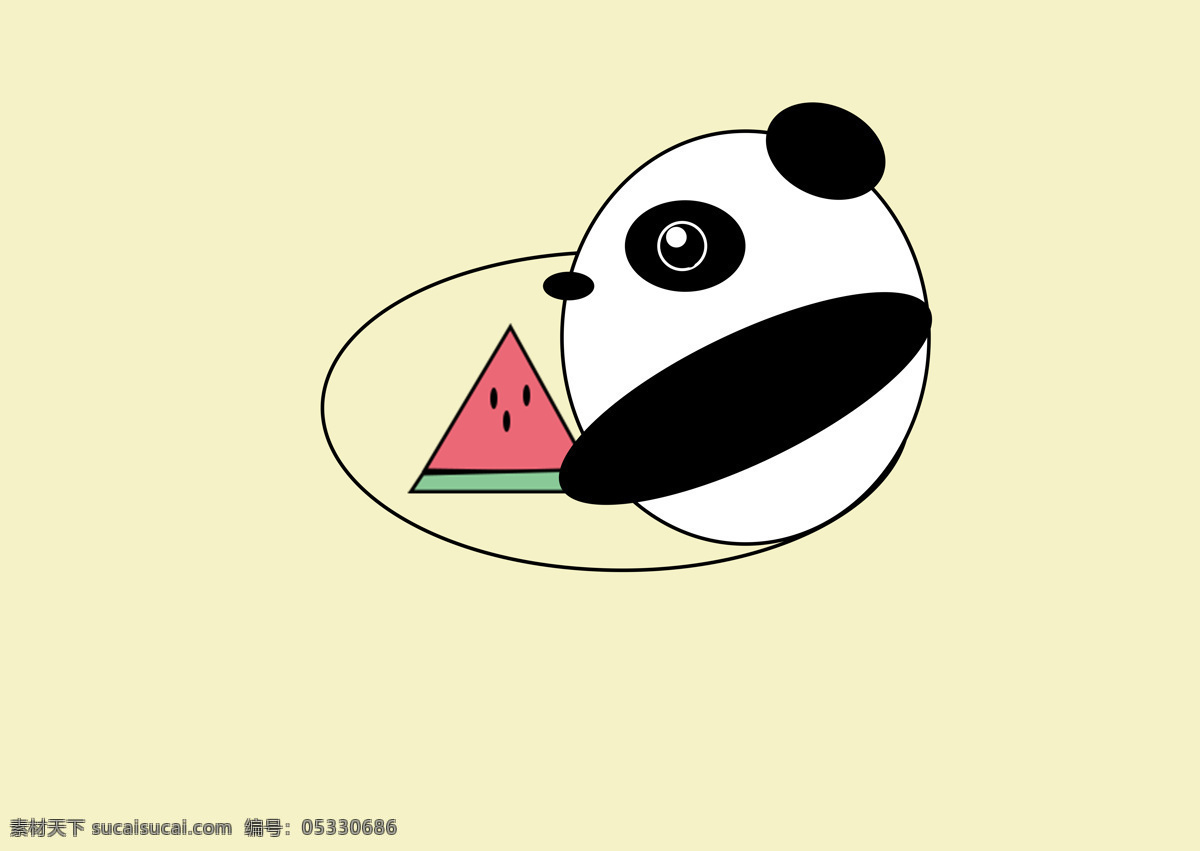 小熊猫 logo 图标 熊猫 元素 可爱