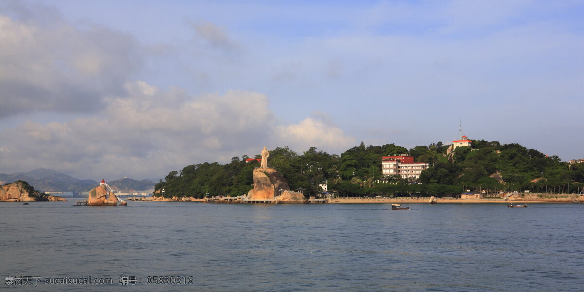 鼓浪屿风景 鼓浪屿 海岛 海水 大海 小岛