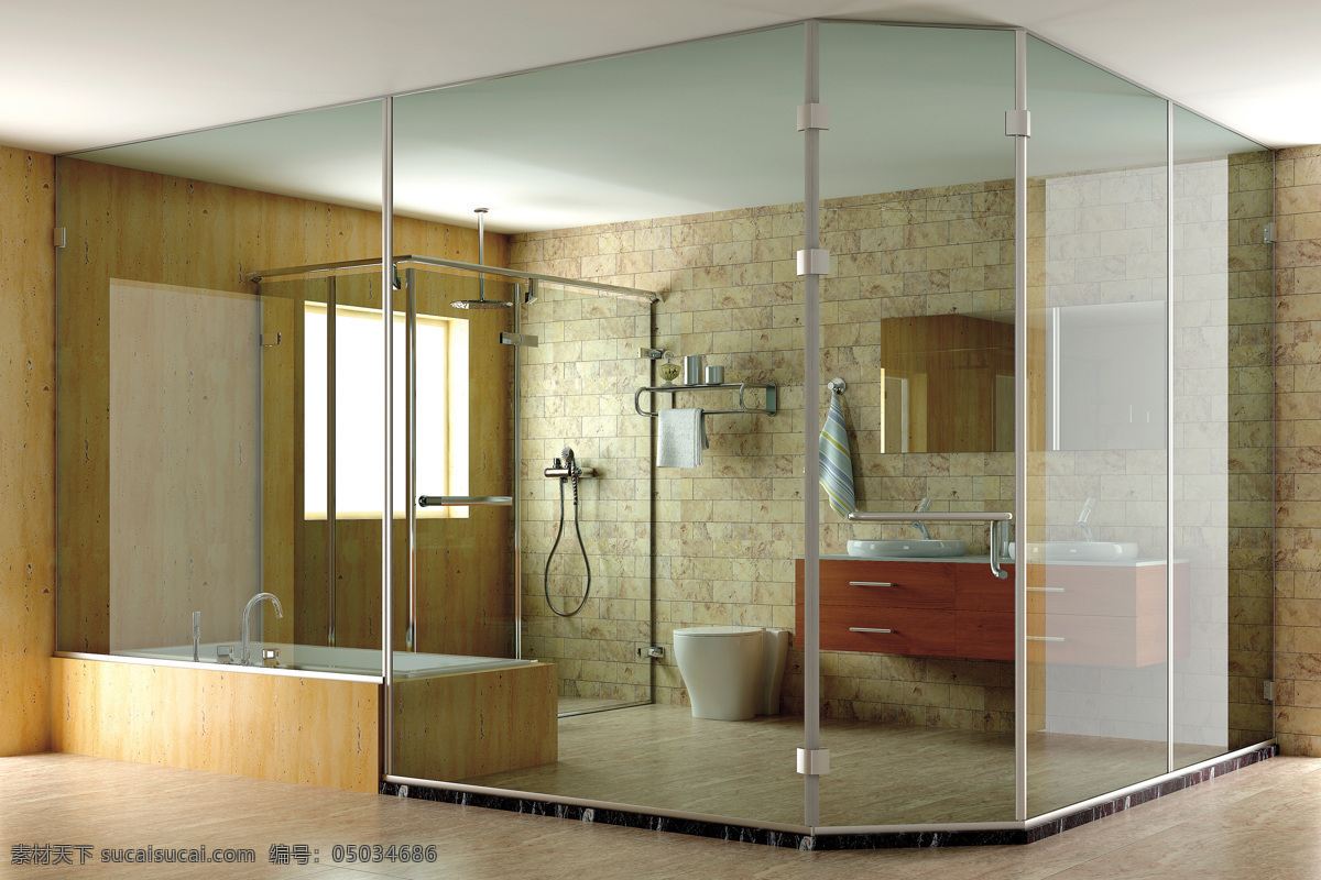 德立 精工淋浴房 卫生间 卫生间空间 花洒 卫浴家居 家居空间 非标淋浴房 环境设计 室内设计