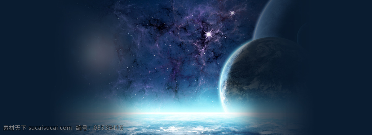 仰望 星空 banner 黑色