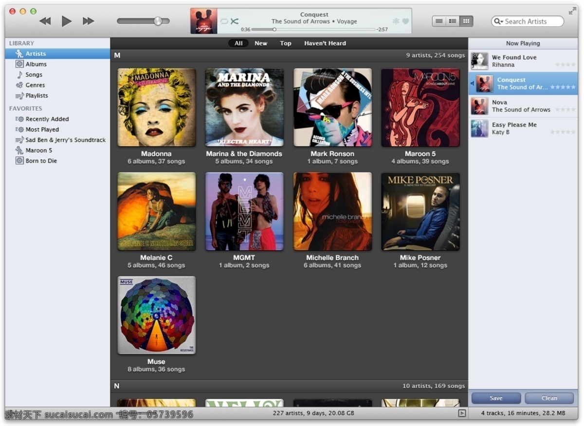 ui 界面设计 itunes 苹果 音乐播放器 psd源文件 文件 源文件