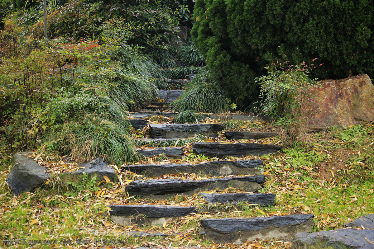 青石台阶 台阶 步级 石级 石阶 青石路 道路 自然景观 自然风景