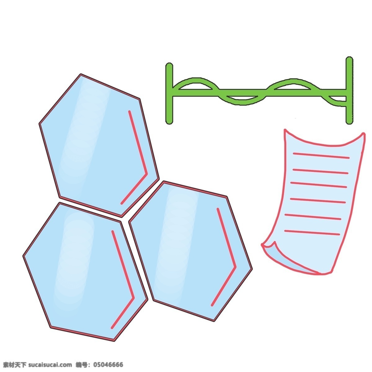 化学方程式 插画 卡通插画 化学插画 化学仪器 化学用品 化学学科 化学的分子