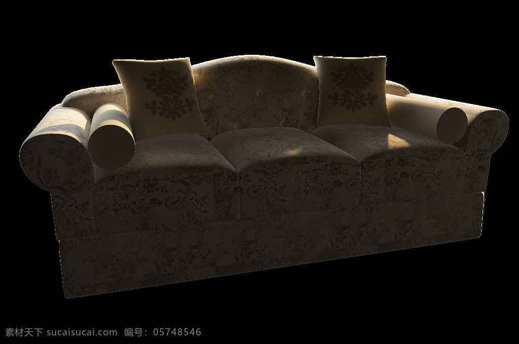 现代 欧式 沙发 模型 室内设计 室内装饰 最新 双人座 3dmax 靠枕