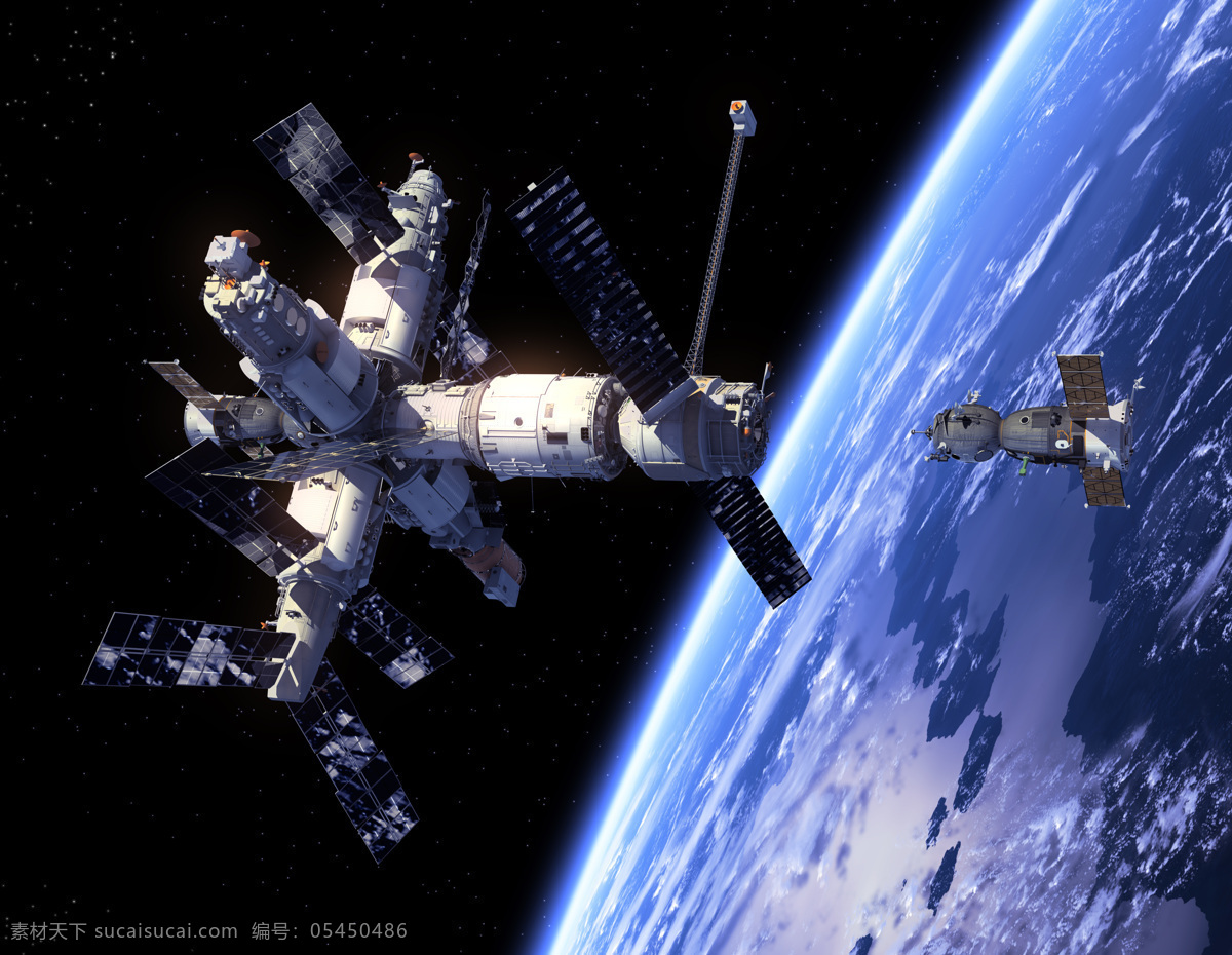 地球 宇宙 空间站 太空飞船 宇宙飞船 太空 天文科学 航天 宇宙太空 现代科技 地球图片 环境家居
