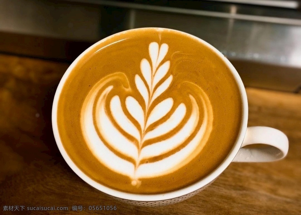 拿铁咖啡图片 拿铁 拿铁拉花 咖啡拉花 艺术 咖啡 牛奶咖啡 杯子 咖啡厅 餐饮美食 饮料酒水