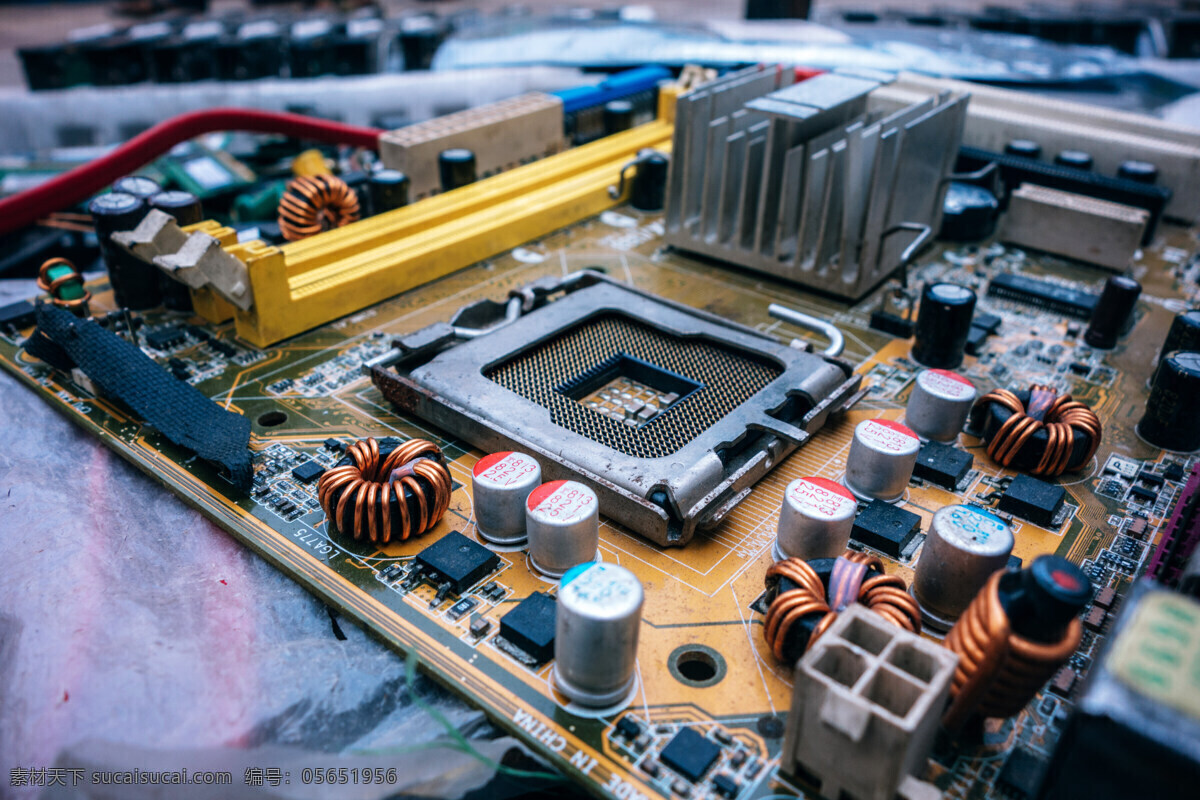 集成芯片 科技 芯片 数字科技 高科技 发达 集成电路 背景