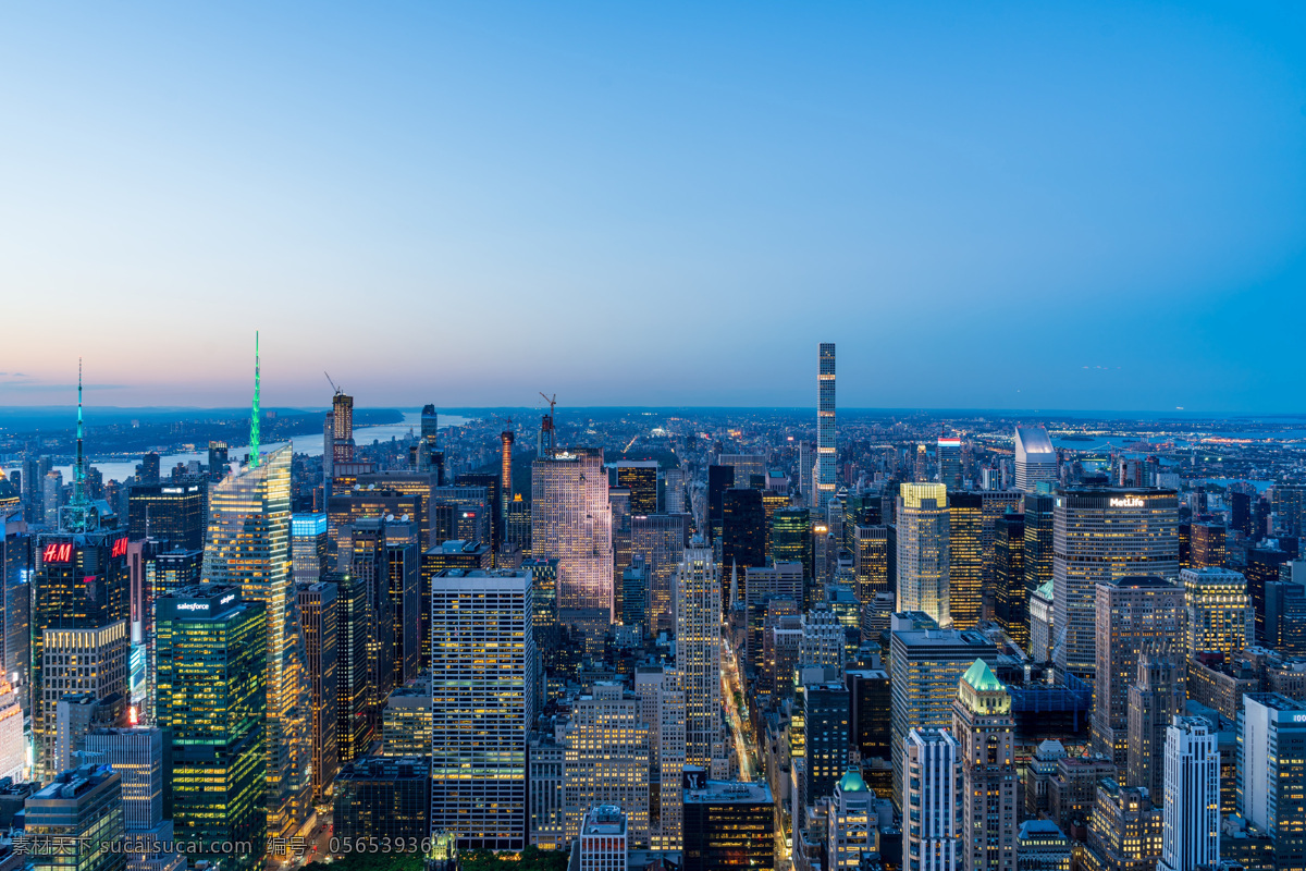 纽约 地标 建筑群 美国 纽约建筑 纽约大厦 城市天际线 地产摄影 高质量 共享 分