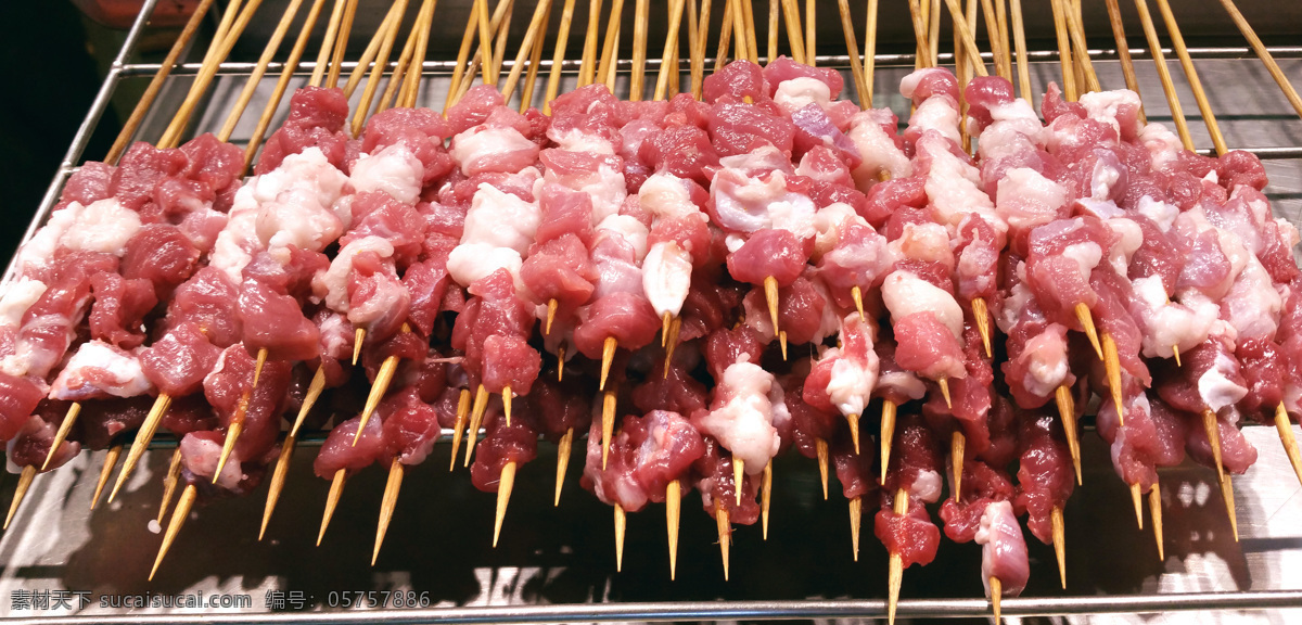 羊肉串 食物 半成品 好吃 垂涎欲滴 肉制品 特色 美食 餐饮美食 食物原料