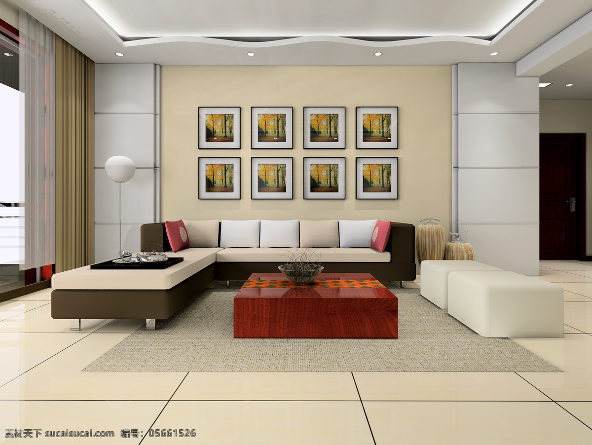 地板 环境设计 客厅设计 沙发 室内设计 客厅 正面 效果图 设计素材 模板下载 客厅房屋设计 风景画背景墙 铝塑板背景墙 家居装饰素材