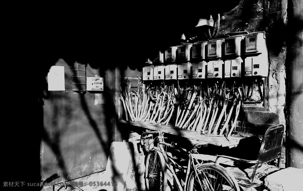 老 北京 胡同 一景 北京胡同 后海 什刹海 老房子 黑白照片 旅游摄影 国内旅游