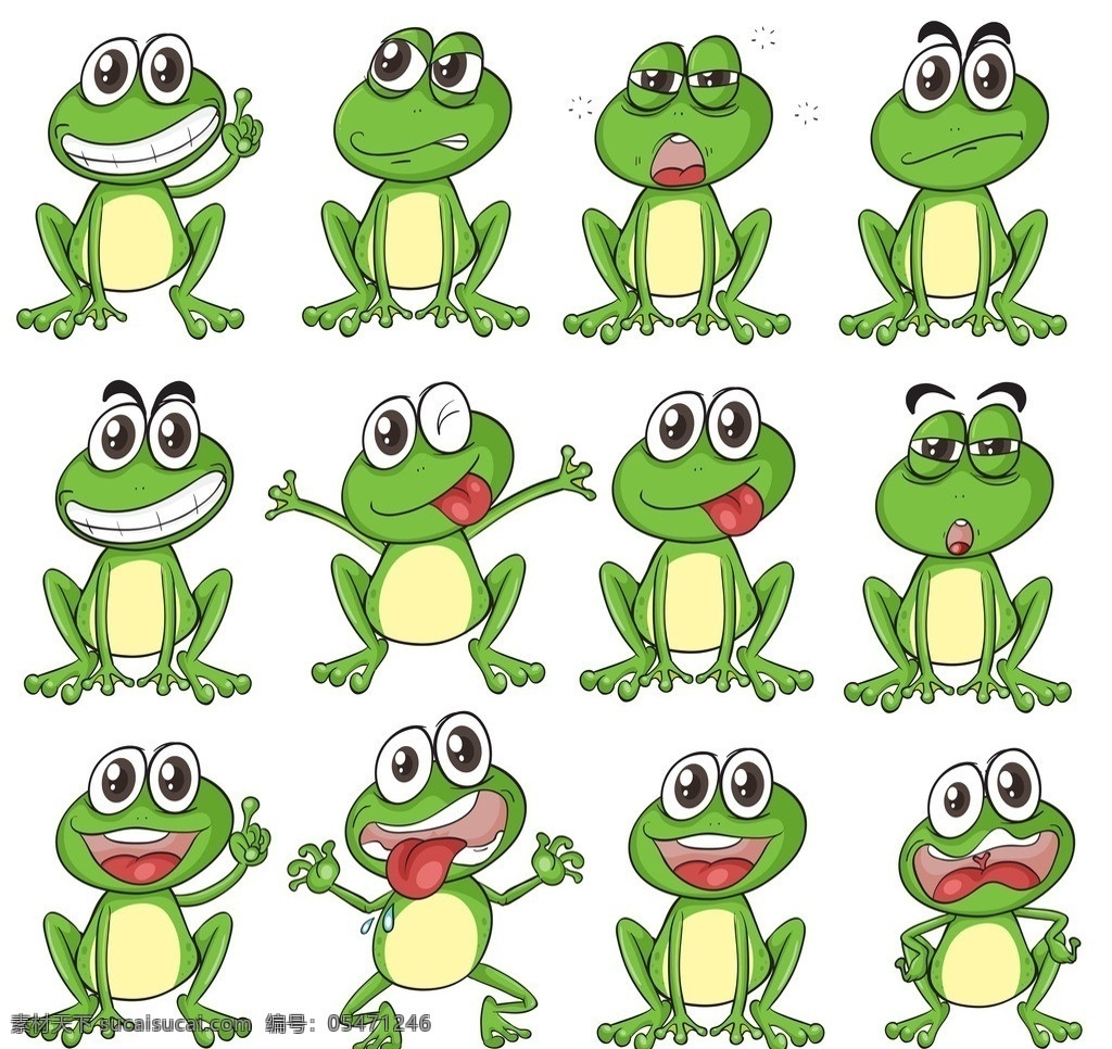 青蛙 动物 logo 手绘 矢量 野生动物 生物世界