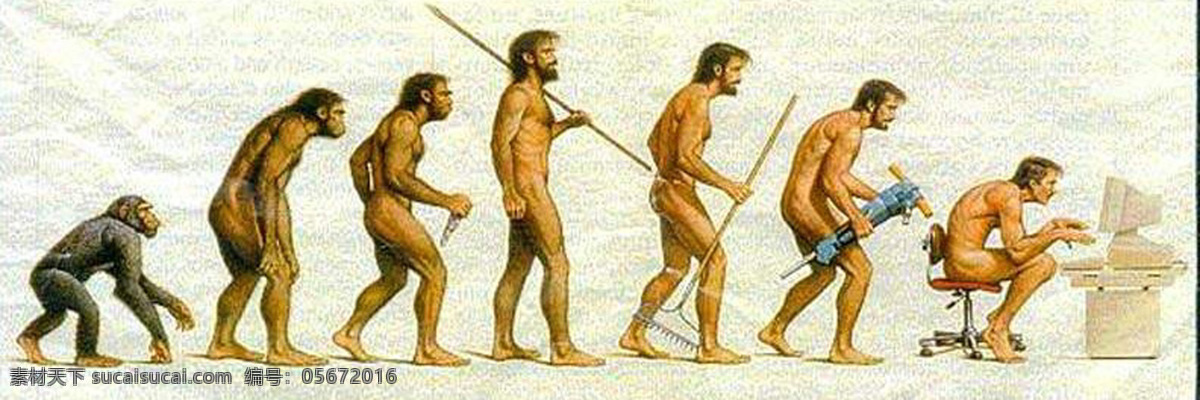 人类 进化 人类进化 类人猿 背景图片