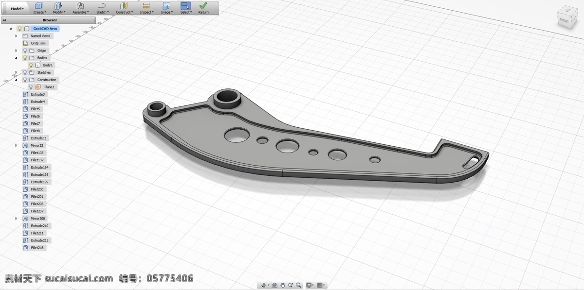 autodesk 机器 人手 爪 臂 挑战 designslam 机器人 机械设计 航空航天 3d模型素材 建筑模型