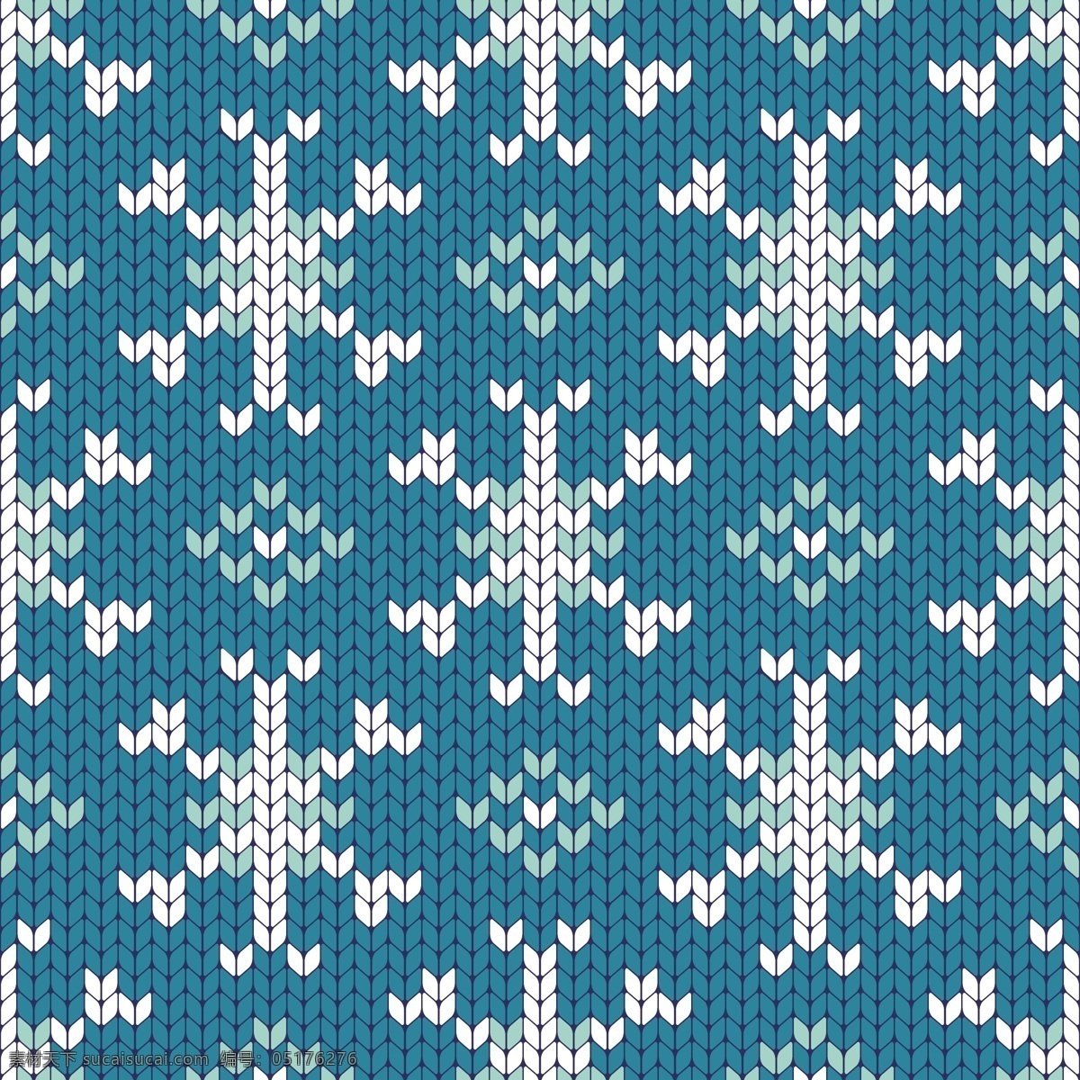蓝白 雪花 圣诞节 填充 背景 矢量 冬季 冬天 花朵 节日 蓝色 平面素材 设计素材 矢量素材 下雪 雪白