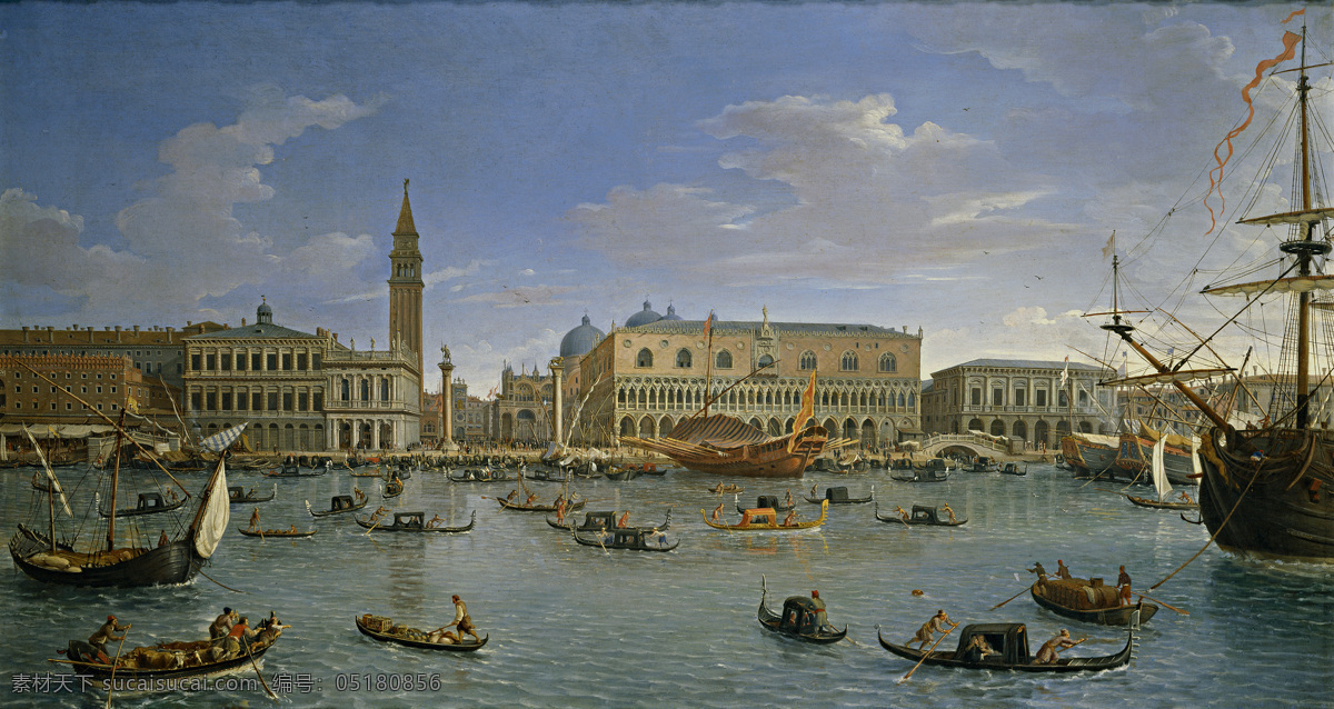 大师 画家 古典 画 建筑 景物 装饰画 油画 giorgio san desde venecia de vista gaspare vanvitelli 人物 高清 西方 国外 现代 家居装饰素材