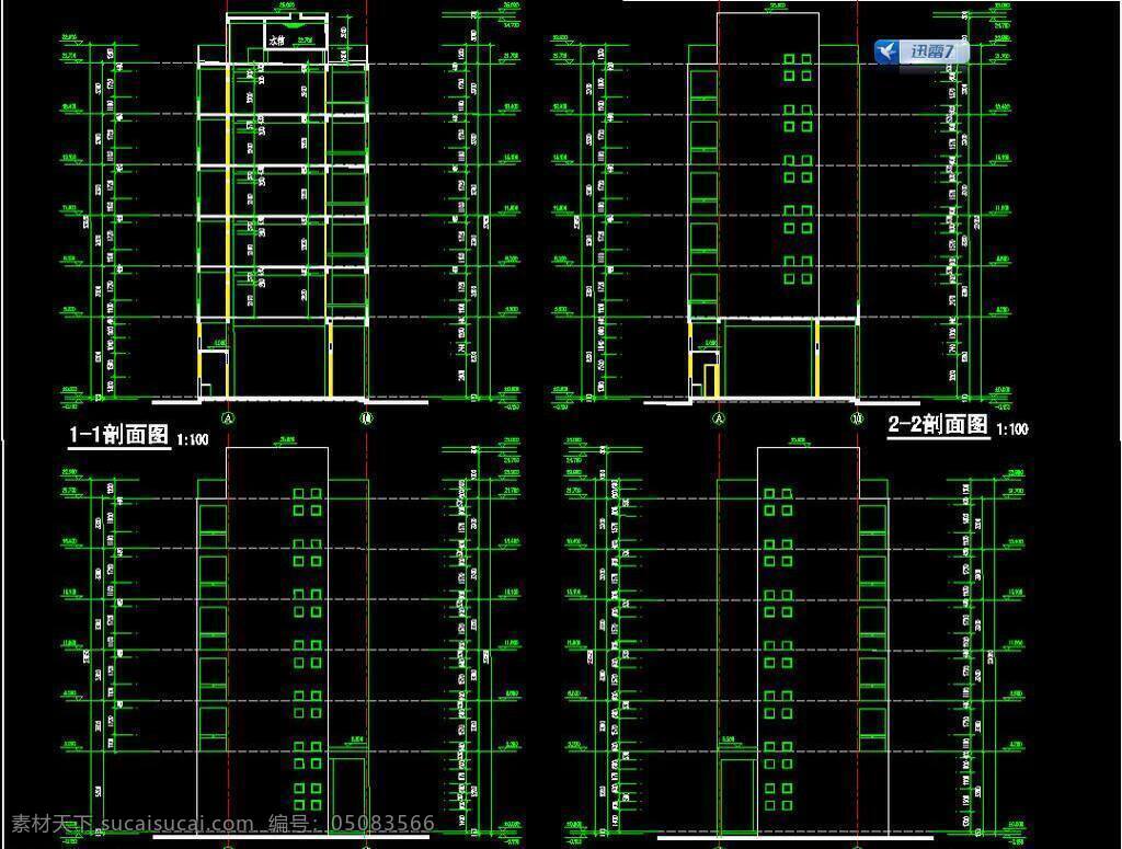 cad 厂房 厂区 工业园区 环境设计 建筑设计 平面图 企业 施工图 室内设计 宿舍楼剖面图 dwg 图纸 装修 装饰 规划区 福永镇 凤凰村 三 图 源文件 cad素材 室内图纸