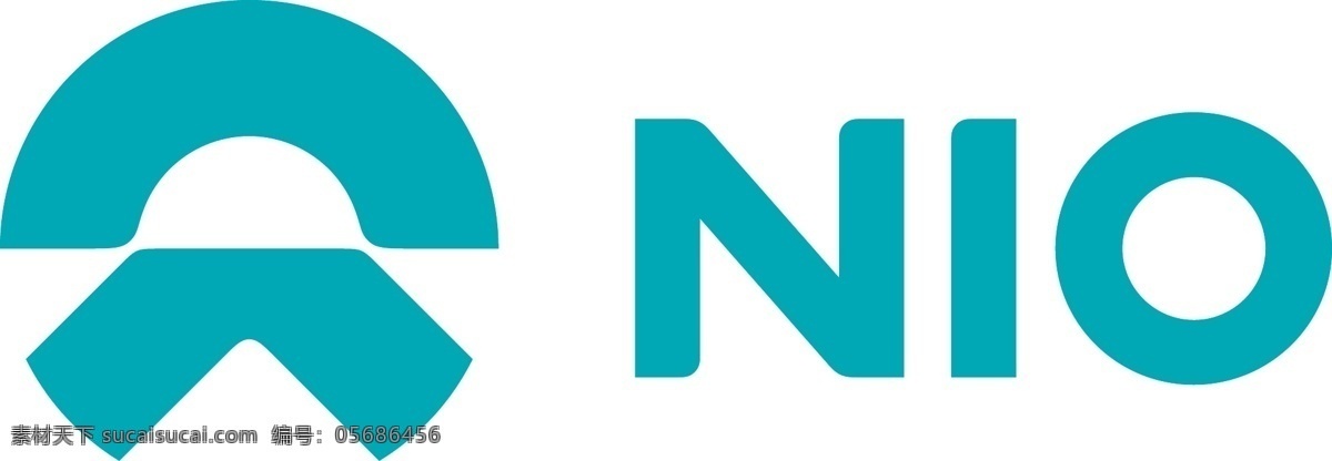 蔚来汽车 logo nio 品牌vi 标志图标 企业 标志
