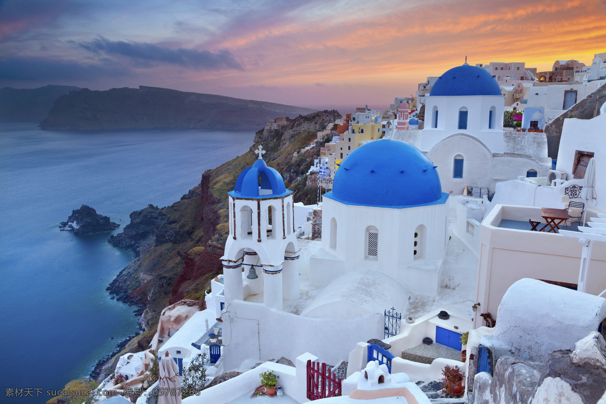 蓝色爱情海 希腊 爱情海 希腊建筑 古建筑 大海 海边 特色建筑 白色建筑 古希腊 建筑风景 风景图 自然风景 自然景观