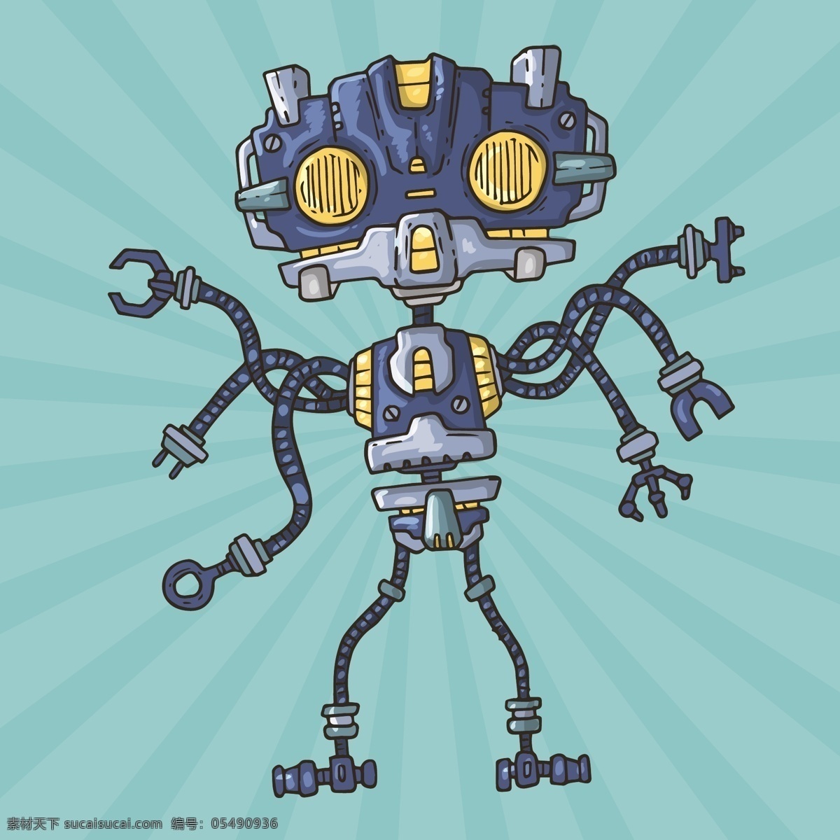 机器人 robot 机械人 卡通机器人 科幻 科幻世界 未来世界 变形金刚 金属人 卡通设计