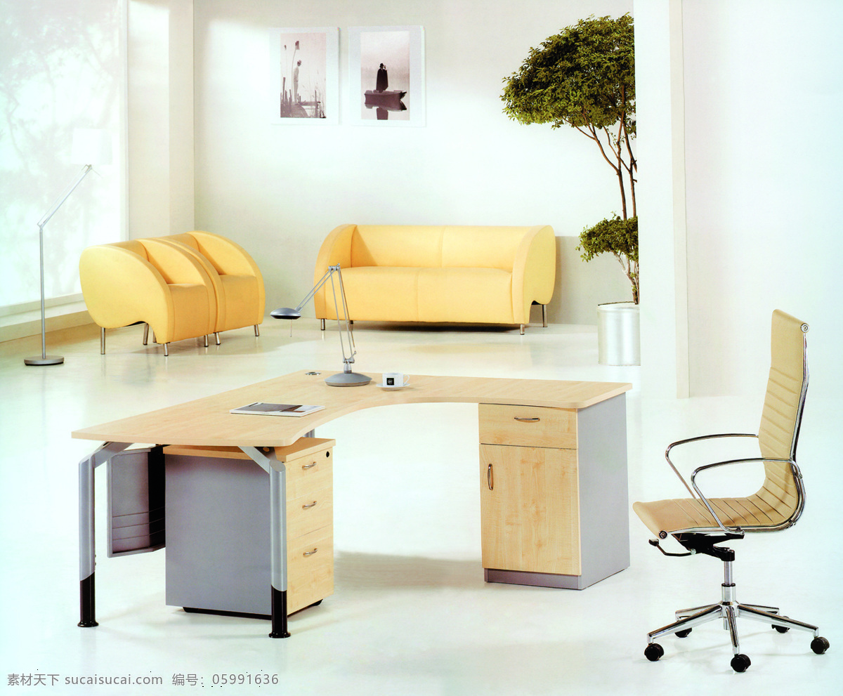 简单 单人 办公 系列 办公室 办公椅 办公桌 环境设计 家居 家具 室内设计 家居装饰素材
