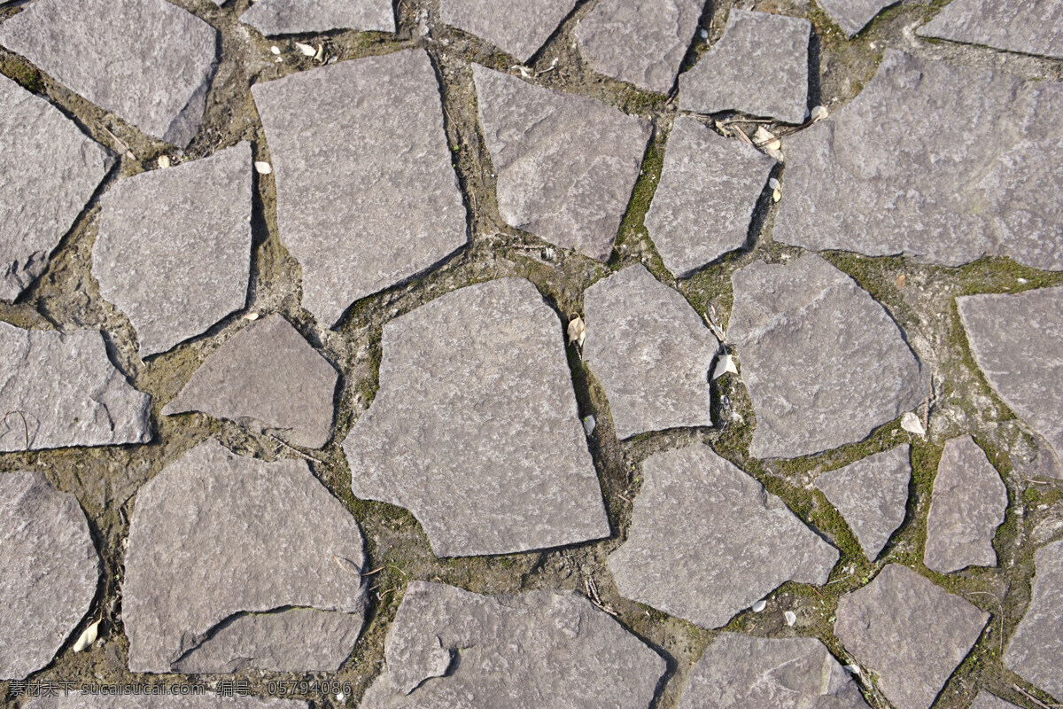 石头路面 石头 石缝 石板路 路面纹理 自然力量 建筑园林