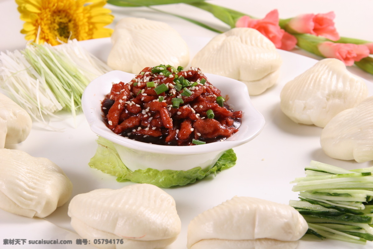 京酱肉丝夹饼 美食摄影 传统菜 家常菜 传统美食 菜 餐饮美食