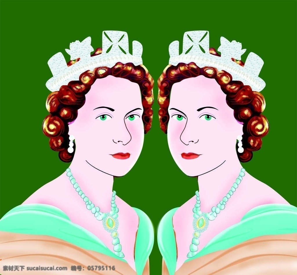 英国女皇 卡通人物 伊丽莎白 手绘头像 卡通头像 女皇头像 手绘女皇 女人头像 发泄 人物表情 人物 面部表情 动漫人物 动漫动画 分层 源文件