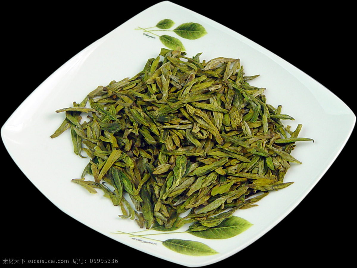 西湖龙井 龙井茶 绿茶 龙井 干茶 茶叶特写 菜品图 餐饮美食 传统美食