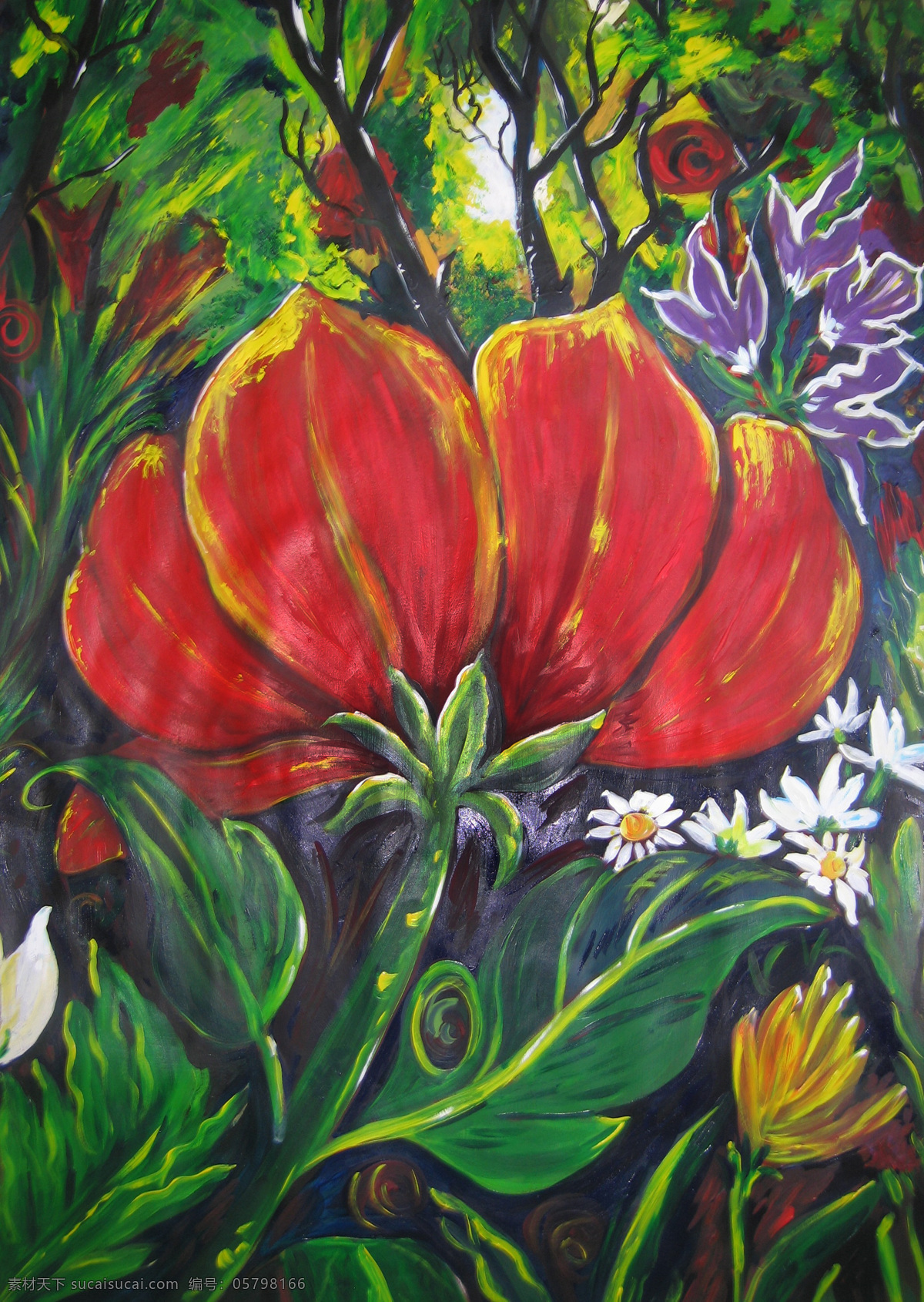 鲜花 油画 壁画 风景油画 绘画书法 墙贴 手绘 文化艺术 无框画 鲜花油画 小花 油画绘画 家居装饰素材 壁纸墙画壁纸