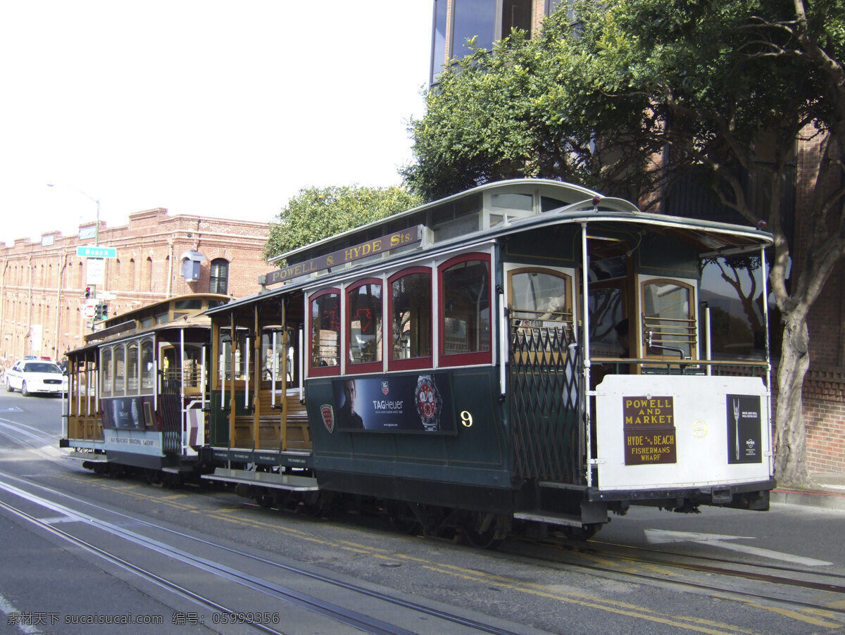 叮当车 cable car 旧金山 sf san frencisco 国外旅游 旅游摄影
