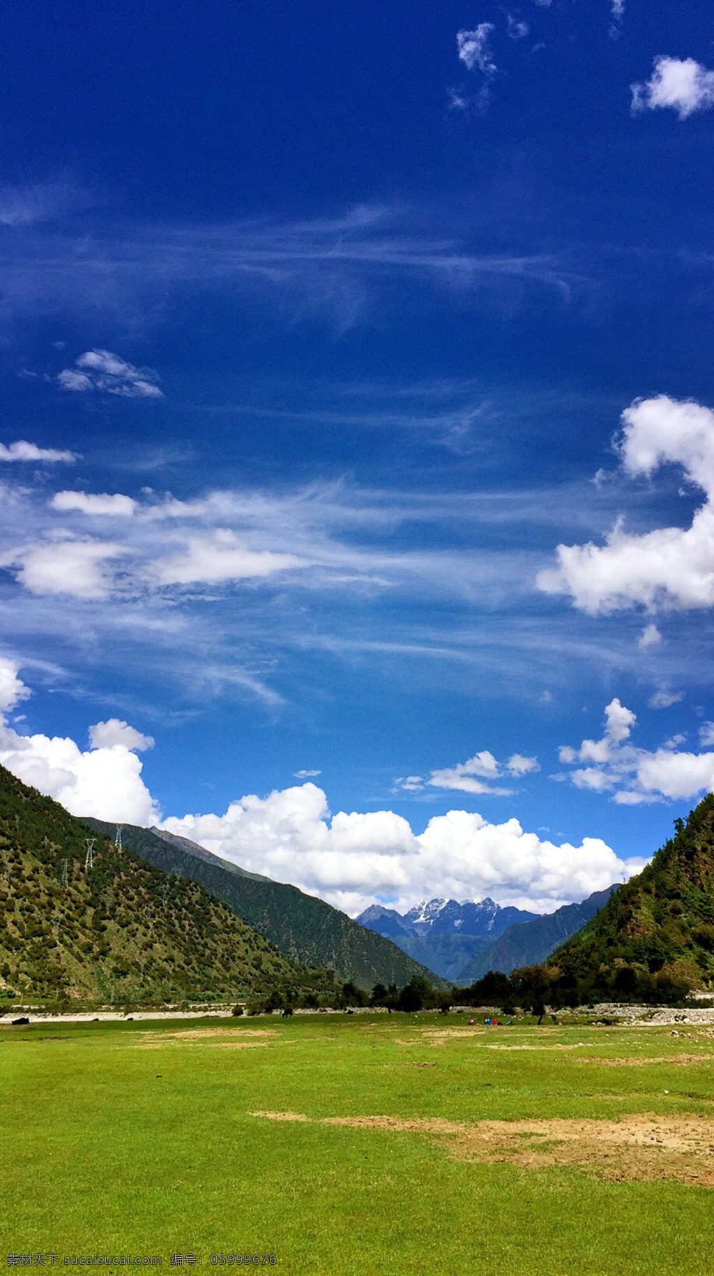 巴杰塘草原 西藏 拉萨 八一镇 米拉山 318 国道 风景 川藏线风景 草原 蓝天 白云 旅游摄影 国内旅游
